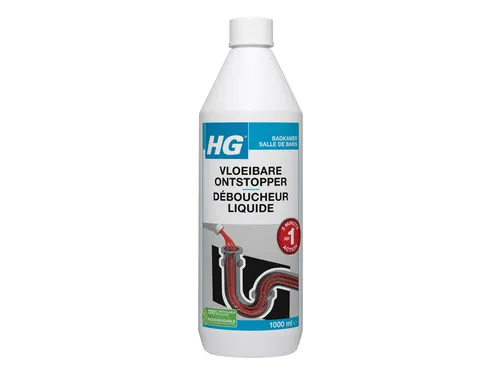 Afvoerontstopper HG badkamer vloeibaar 1 liter