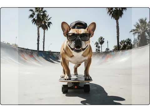 Sous-main Kangaro 35x58cm PP Skate Dog