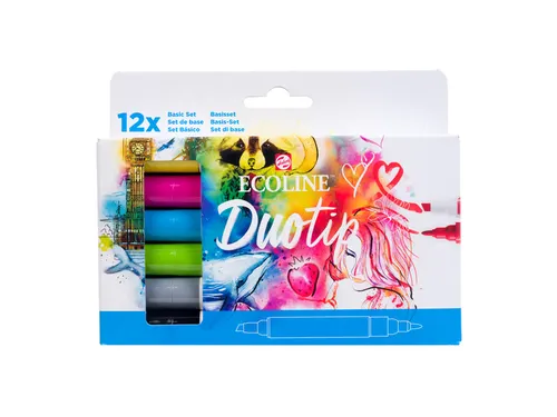 Duotip Talens Ecoline set à 12 stuks basis