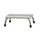Montagetrap Aluminium H 0 2M 1Trede Incl. Platform Treden Rooster