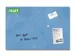Glas Magneetbord Sigel Artverum Blue Structure Mat 60x40cm
