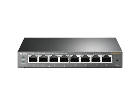 8-Poorts Gigabit PoE Easy Smart Switch 0/100/1000Mbps