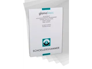 Ontwerpblok Glama Transparantpapier 25049 A3 102 gram 50 vel - 1