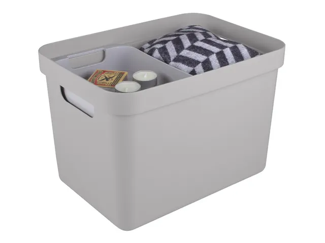 Sigma Home tray maat S lichtgrijs - buitenmaten 24,4x16,1x4,4cm