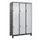 dubbeldekse locker,HxBxD 1950x1200x500mm,3x2vak.,vak B 400mm