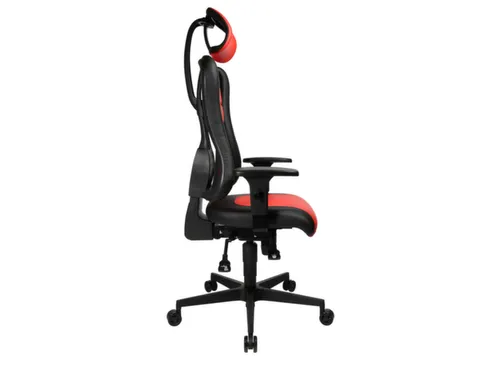 Topstar Bureaustoel Sitness Racer RS Hoofdsteun Zwart Rood