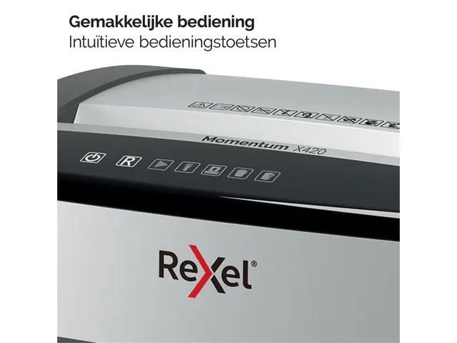 Papiervernietiger Rexel Momentum X420 snippers 4x40mm P-4