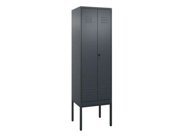 locker voor scheiding van kleding,HxBxD 2120x600x500mm,2vak