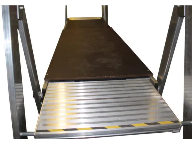 werkbordes m. zeefdrukplaat,v. laddersteiger,L 1,5m