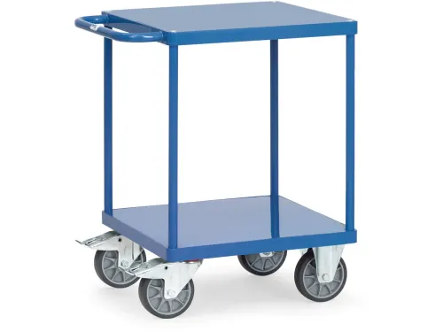 Tafelwagen Staalplaat 2496b 2 Etages 500kg 600x600mm