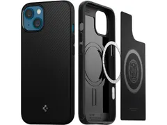 Spigen Case ACS03546 iPhone 13Mag Armor Mat zwart Magsafe