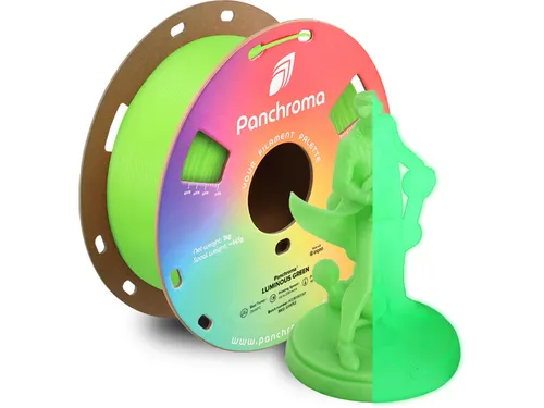 Polymaker 3D filament Panchroma PLA Luminous 1,75mm Groen 1kg