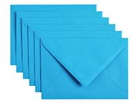 Envelop Papicolor C6 114x162mm Hemelsblauw Gegomd