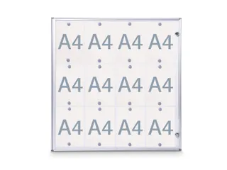 Vitrine Maulextraslim 12xa4 Aluminium - 1