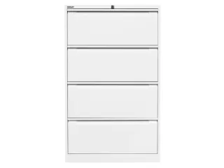 hangmappenkast,HxBxD 1321x800x622mm,4hangmappenframes,twee banen - 1