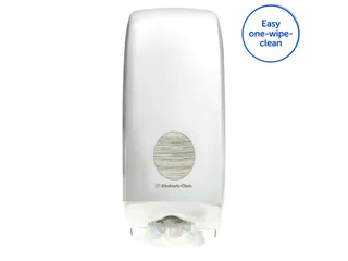 Toiletpapierdispenser Kimberly Clark Aquarius gevouwen wit 6946 - 4