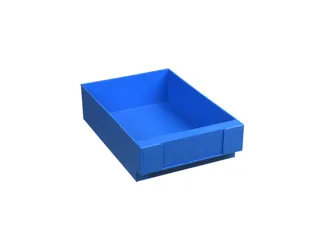 Lade Voor Combi-Ladensysteem Voor Behuizing 102x242x345mm Blauw - 1