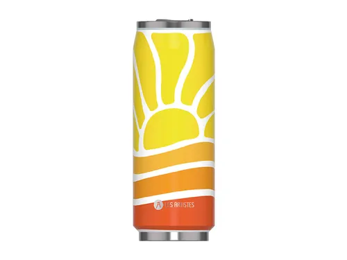 Thermosbeker Les Artistes Paris blik 500ml Sun Festival met geïntregr