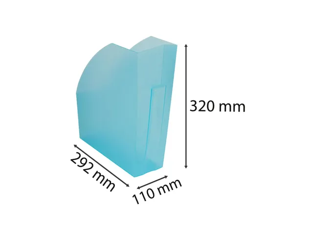 Porte-revues The Magazine Chromaline - Turquoise
