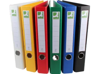 Q-connect Ordner A4 uit PP rug 5 cm geassorteerde kleuren - 2