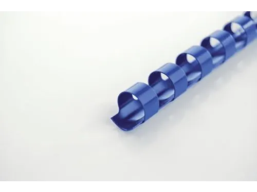 Bindrug GBC 8mm 21-rings A4 blauw 100stuks