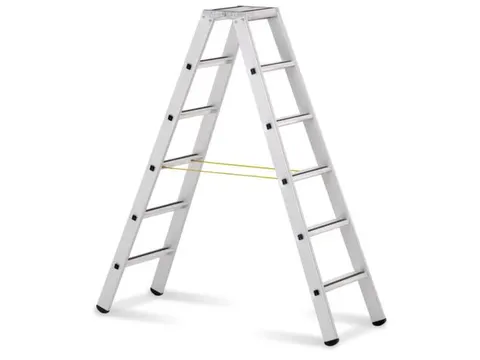 Ladder Aluminium Beide Zijden Te Gebruiken L 3.39m 2x12Treden