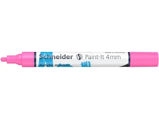 Acrylmarker Schneider Paint-It 320 4mm roze - 5