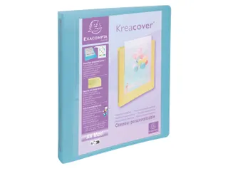 Ringband 4 Ringen 30Mm Personaliseerbaar Kreacover Pastel A4 Assorti - 2