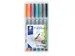 Viltstift Staedtler OHP Lumocolor 315 Non Permanent 1.0mm Assorti 6st