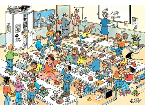 Puzzel Jan van Haasteren Junior Het Klaslokaal 360 stukjes