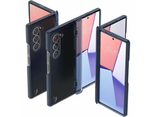 Spigen Case ACS08281 Galaxy Fold 6 Ultra Hybrid Pro Frost Marineblauw