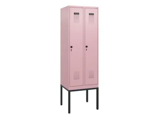 schoollocker,HxBxD 1950x600x500mm,2vak,vak B 300mm,draaigrendel - 2