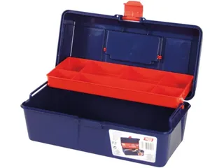Gereedschapskoffer 310 X 160 X 130 Mm Met Inlegbak 6.4 Liter - 1