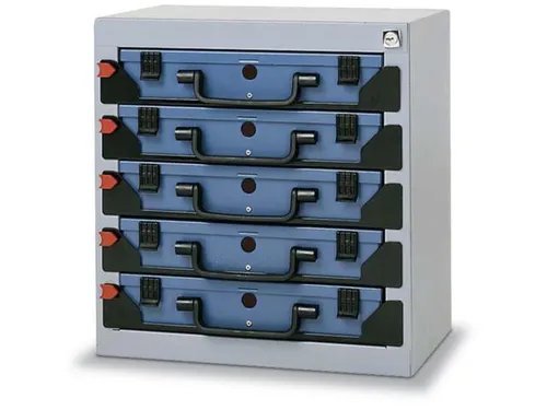 Opbergtoren Met Assortimentskoffers Plaatstaal 416x256mm 5x Koffer C