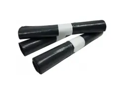 Afvalzak 60x80cm 60 Liter Grijs HDPE 25 Rol a 20 Stuks