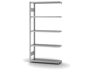 magazijnstelling,aanbouwveld,HxBxD 2000x1010x335mm,vakl. 150kg - 2