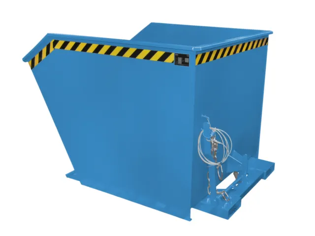 Kiepbak 1090x1280x1640mm 1.5m³ 215kg 1500kg Ral5012