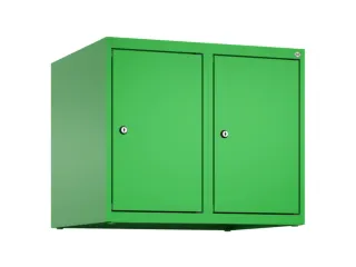 opzetkast,v. locker,2vak.,vak B 300mm,HxBxD 500x600x500mm,cilinderslot - 1
