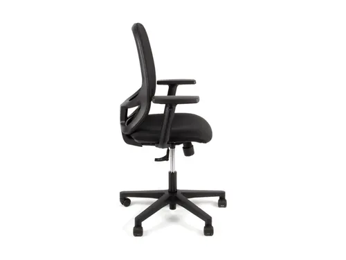 Bureaustoel EN1335 Linea Grace 01 zwart/zwart met 1D armleuning