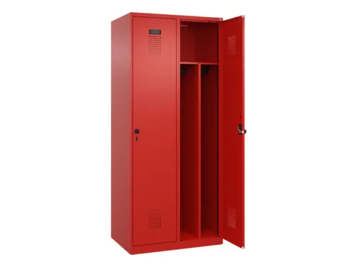 locker voor scheiding van kleding,HxBxD 1850x800x500mm,2vak