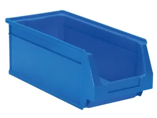 Magazijnbak 336x160x130mm Blauw - 1