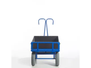 Handtrekwagen 4 Wielen 1000kg 1560x760mm Houten Wanden Luchtbanden - 5