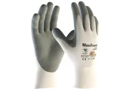 ATG MaxiFoam 34-800 precisie nitril handschoenen, maat 6, 12 paar