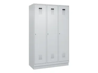 locker,HxBxD 1950x1200x500mm,3vak,vak B 400mm,cil.-slot,sokkel - 3