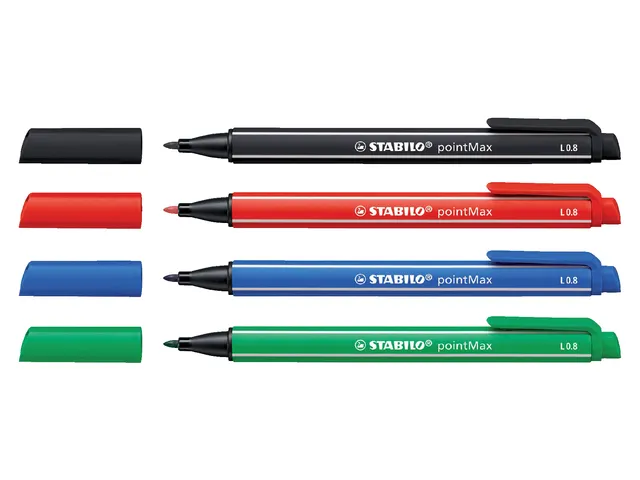 Viltstift STABILO pointMax 488/32 ultramarijn