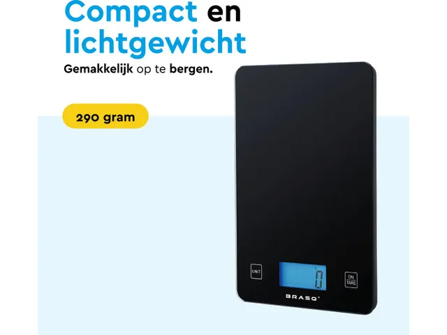 BRASQ Digitale keukenweegschaal 10KG DKS100