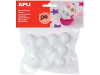 Apli Kids Gommette ronde Ø20mm 180 pièces rouge