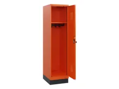 schoollocker,HxBxD 1630x400x500mm,1vak,vak B 400mm,draaigrendel,sokkel