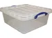 Opbergdoos 31.5 Liter Transparant Stapelbaar