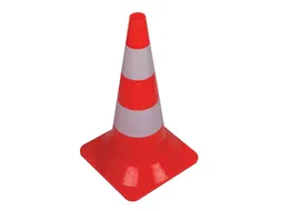 Afbakeningskegel 50cm Rood Wit